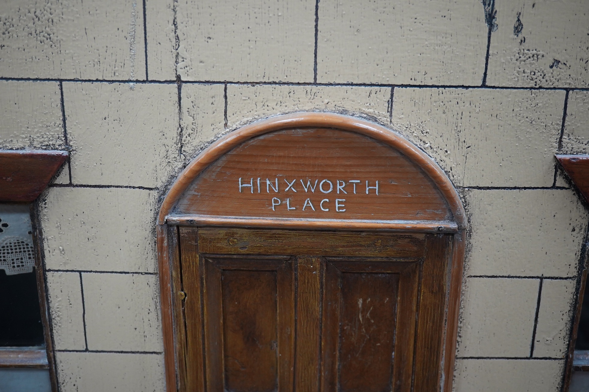 A early 20th century George III style doll’s house ‘Hinxworth Place’, together with extensive furnishings, height 97cm, width 72cm, depth 35cm. Condition - fair.